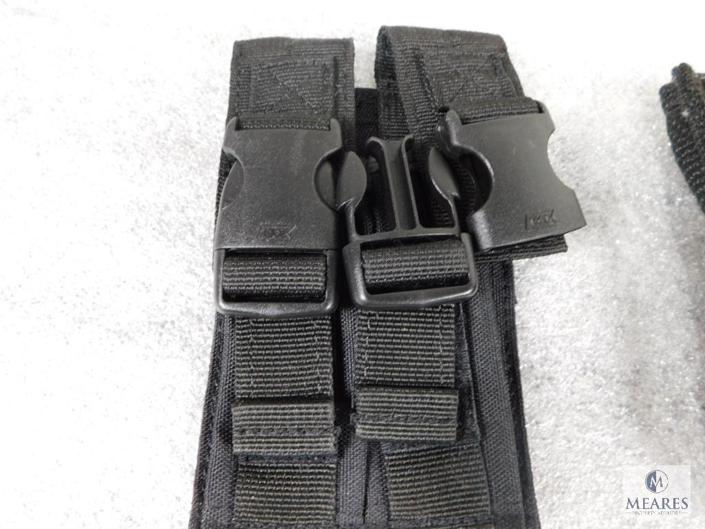 Lot of Assorted Nylon Knife Pouches, Bandolier and Nylon Strap