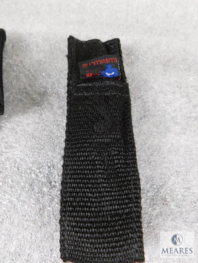 Lot of Assorted Nylon Knife Pouches, Bandolier and Nylon Strap