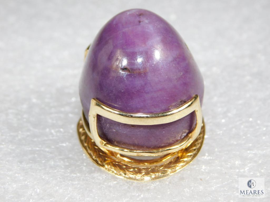 185-carat Burmese Stat Ruby in 14k Gold Mount