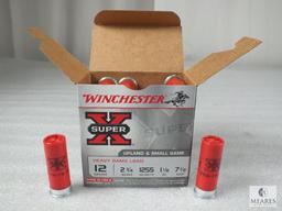 25 Rounds Winchester Super X 12 Gauge Heavy Game Load 2-3/4"