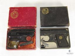 Pair EGME Starter Pistols Model 6 and Rohm for Parts