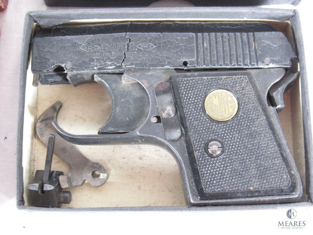 Pair EGME Starter Pistols Model 6 and Rohm for Parts