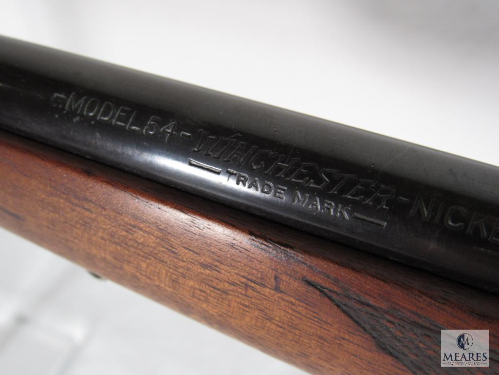 WInchester 54 1920's .270 WCF Bolt Action Rifle