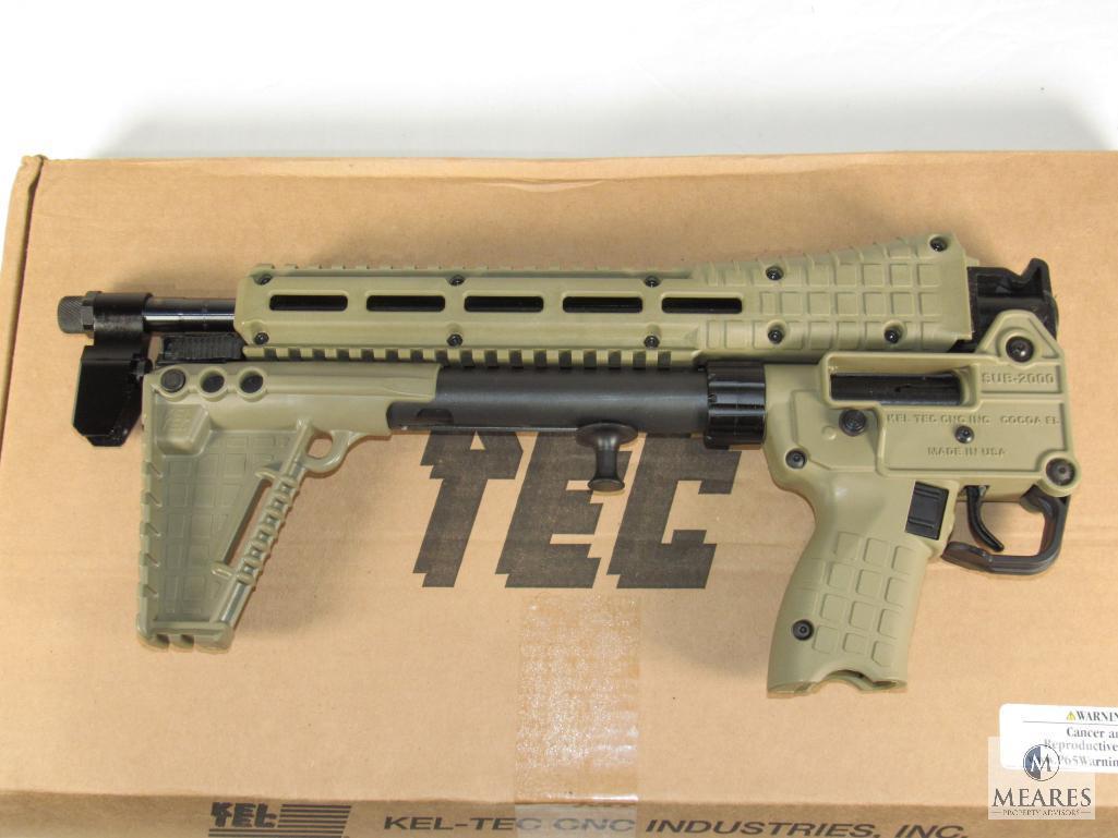 New Kel Tec SUB-2000 2K9 9mm Folding Semi-Auto Carbine Rifle