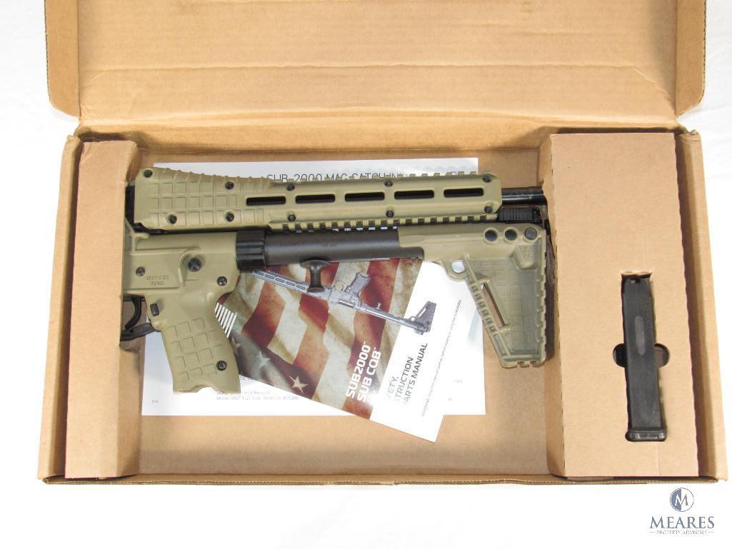 New Kel Tec SUB-2000 2K9 9mm Folding Semi-Auto Carbine Rifle
