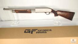 New GForce GFP3N 12 Gauge Pump Action Shotgun "PumperNickel"