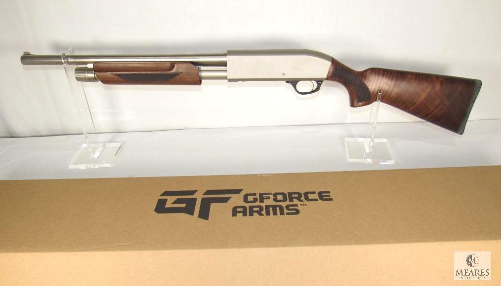 New GForce GFP3N 12 Gauge Pump Action Shotgun "PumperNickel"