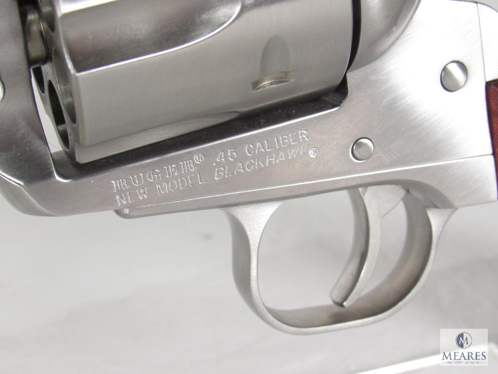 Ruger New Model Blackhawk .45 Colt Stainless Revolver