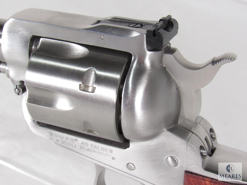 Ruger New Model Blackhawk .45 Colt Stainless Revolver