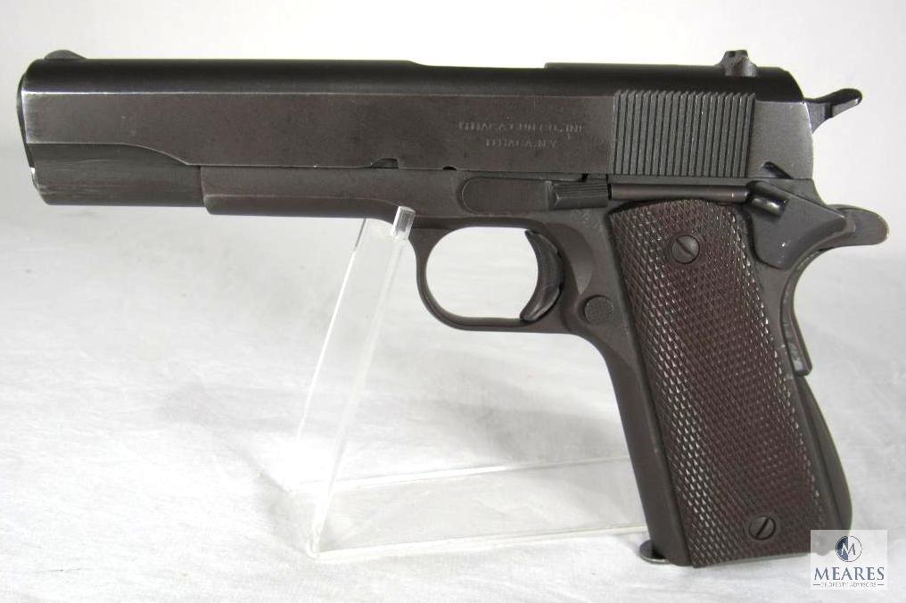 Late 1943 Colt Ithaca 1911A1 .45 ACP Semi-Auto Pistol