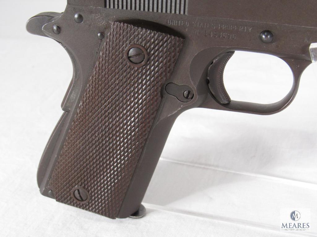 Late 1943 Colt Ithaca 1911A1 .45 ACP Semi-Auto Pistol