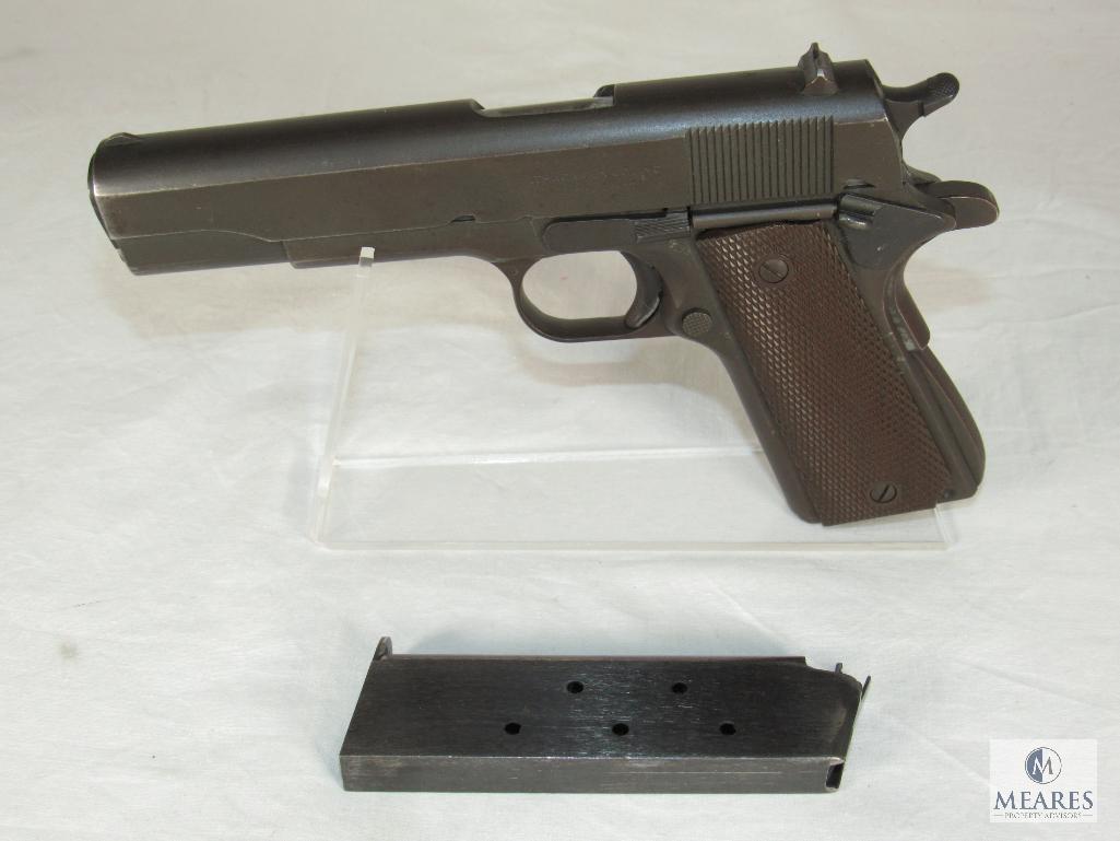 Late 1943 Colt Ithaca 1911A1 .45 ACP Semi-Auto Pistol