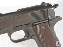 Late 1943 Colt Ithaca 1911A1 .45 ACP Semi-Auto Pistol
