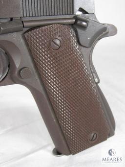 Late 1943 Colt Ithaca 1911A1 .45 ACP Semi-Auto Pistol