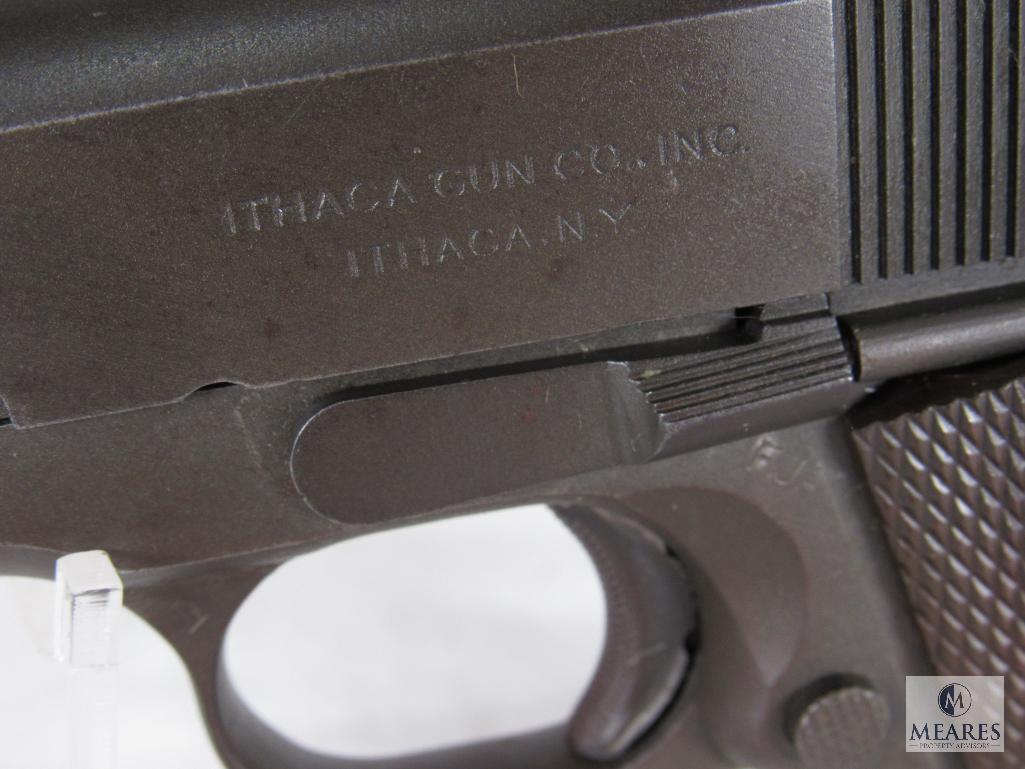 Late 1943 Colt Ithaca 1911A1 .45 ACP Semi-Auto Pistol