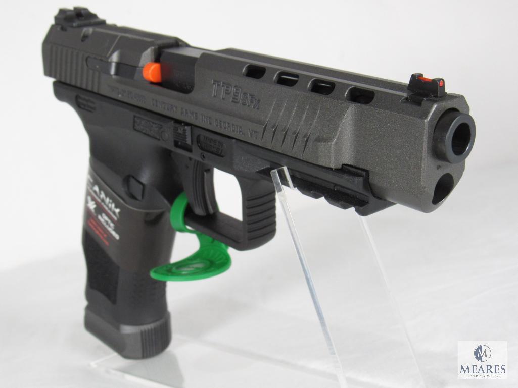 New Canik TP9SFx 9mm Luger Semi-Auto Pistol w/ Vortex Optics and Accessories