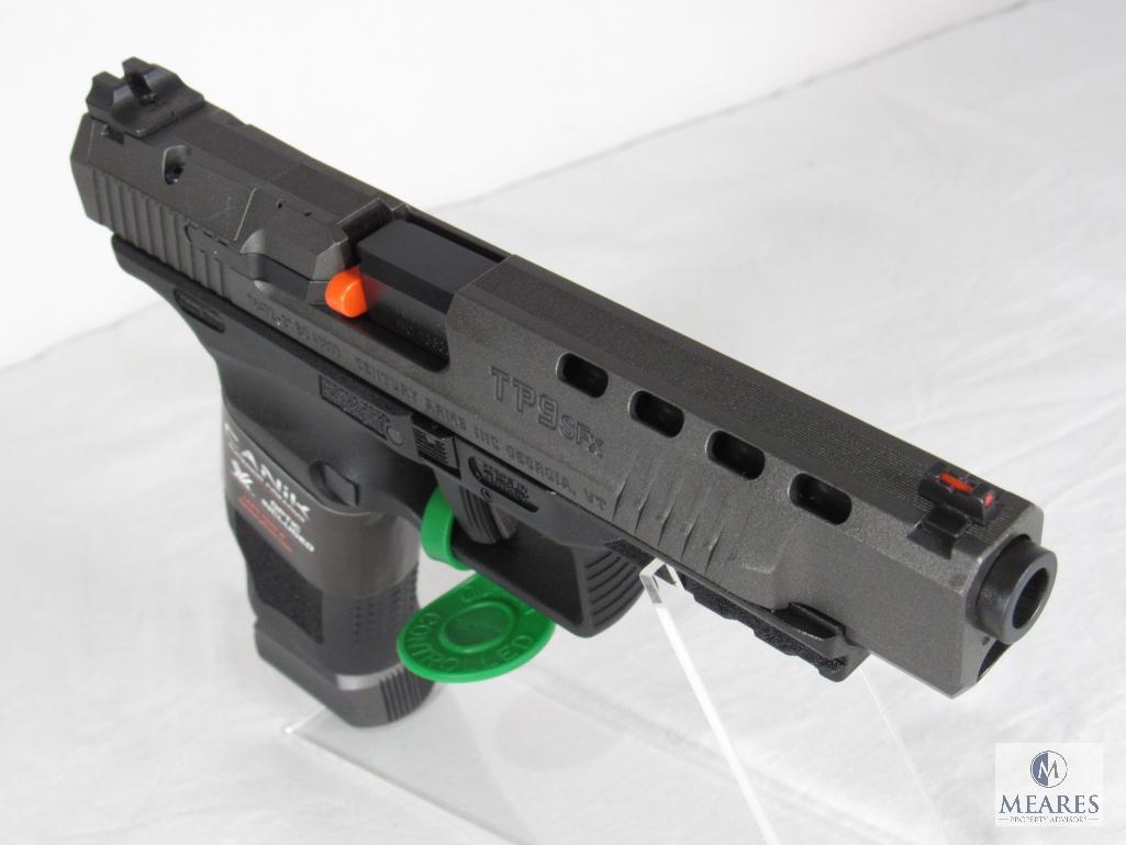 New Canik TP9SFx 9mm Luger Semi-Auto Pistol w/ Vortex Optics and Accessories