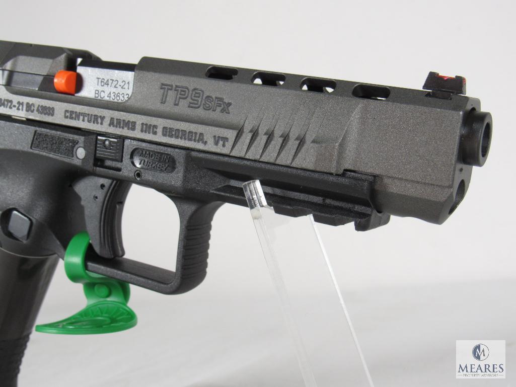 New Canik TP9SFx 9mm Luger Semi-Auto Pistol w/ Vortex Optics and Accessories