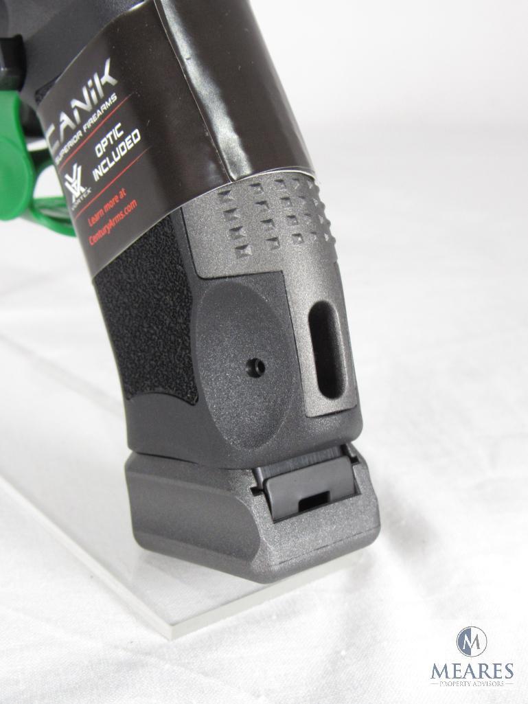 New Canik TP9SFx 9mm Luger Semi-Auto Pistol w/ Vortex Optics and Accessories