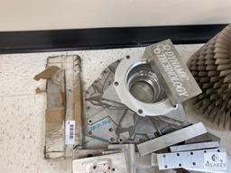 Large Lot of Mixed Metal Project Pieces