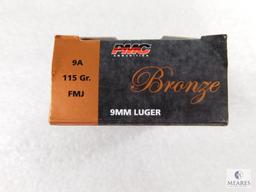 50 Rounds PMC 9mm Ammo