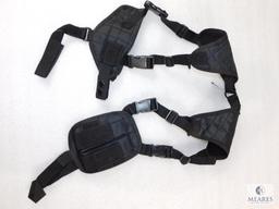 New Tactical Shoulder Holster With Double Mag Pouch