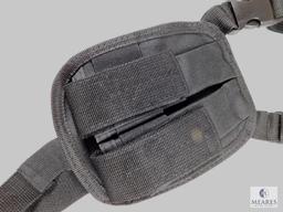New Tactical Shoulder Holster With Double Mag Pouch