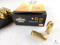 50 Rounds Armscor 45 ACP Ammo