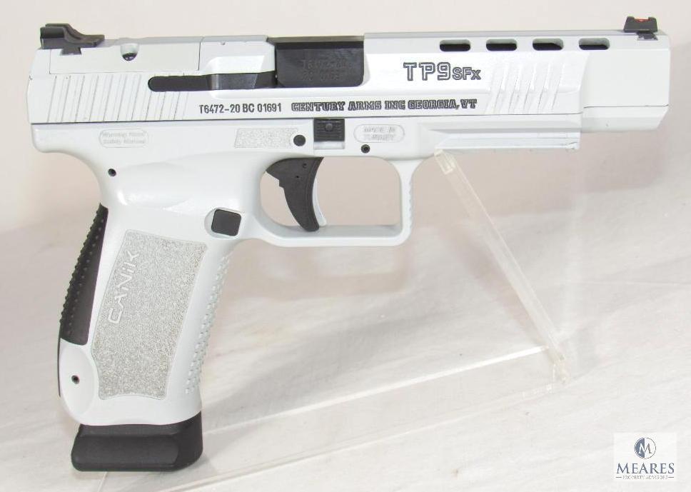 Canik TP9SFX Whiteout 9mm Luger Semi-Auto Pistol with Accessories!