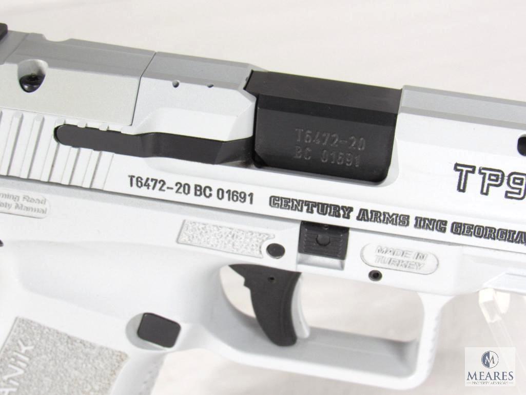 Canik TP9SFX Whiteout 9mm Luger Semi-Auto Pistol with Accessories!