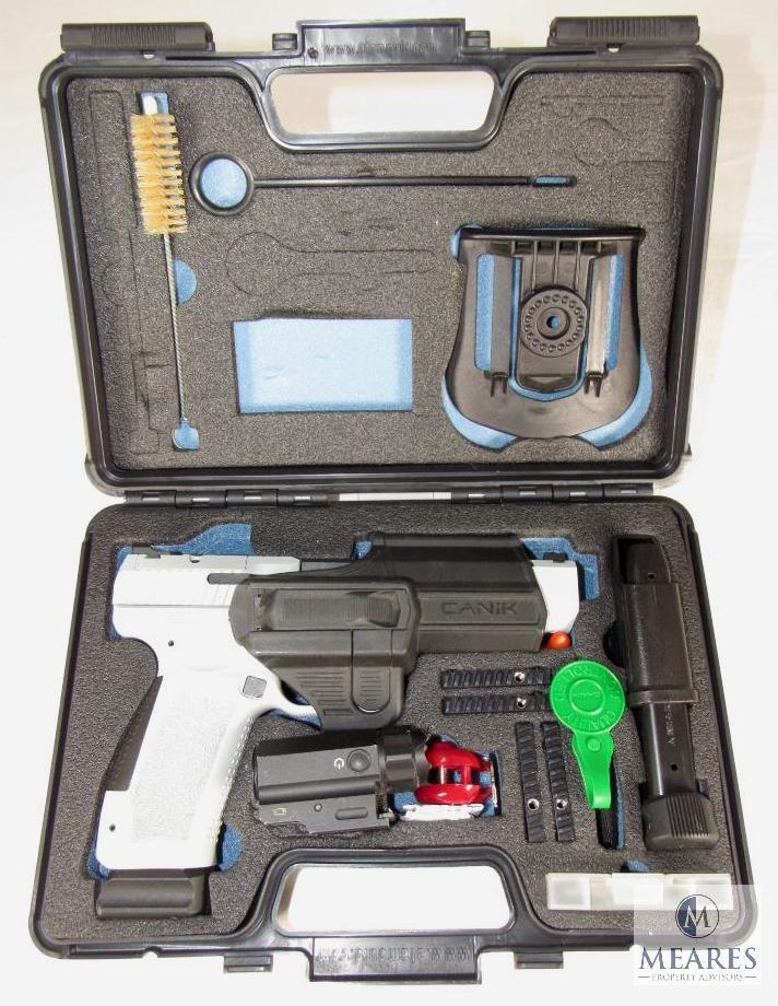 Canik TP9SFX Whiteout 9mm Luger Semi-Auto Pistol with Accessories!