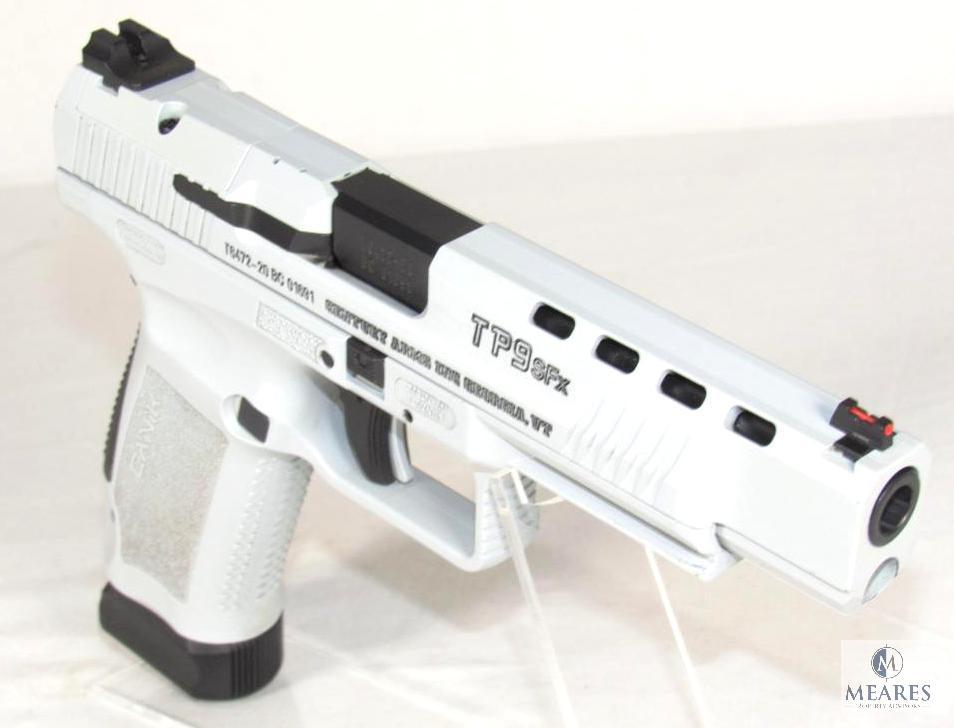 Canik TP9SFX Whiteout 9mm Luger Semi-Auto Pistol with Accessories!