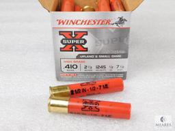 25 Rounds Winchester .410 Bore 2 1/2" 1245 Velocity