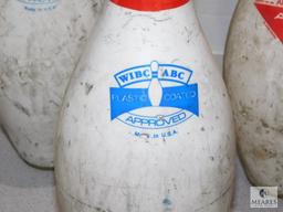 Lot of Five Bowling Pins for Target Use