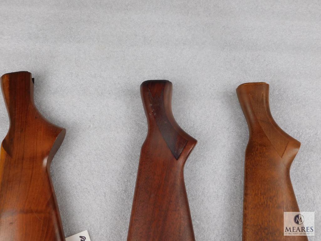 Lot of Three Assorted Remington Wood Long Gun Stocks