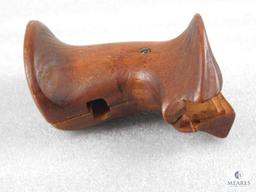 Wood Target Grips Marked Ruger Super Blackhawk