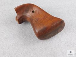 Wood Target Grips Marked Ruger Super Blackhawk