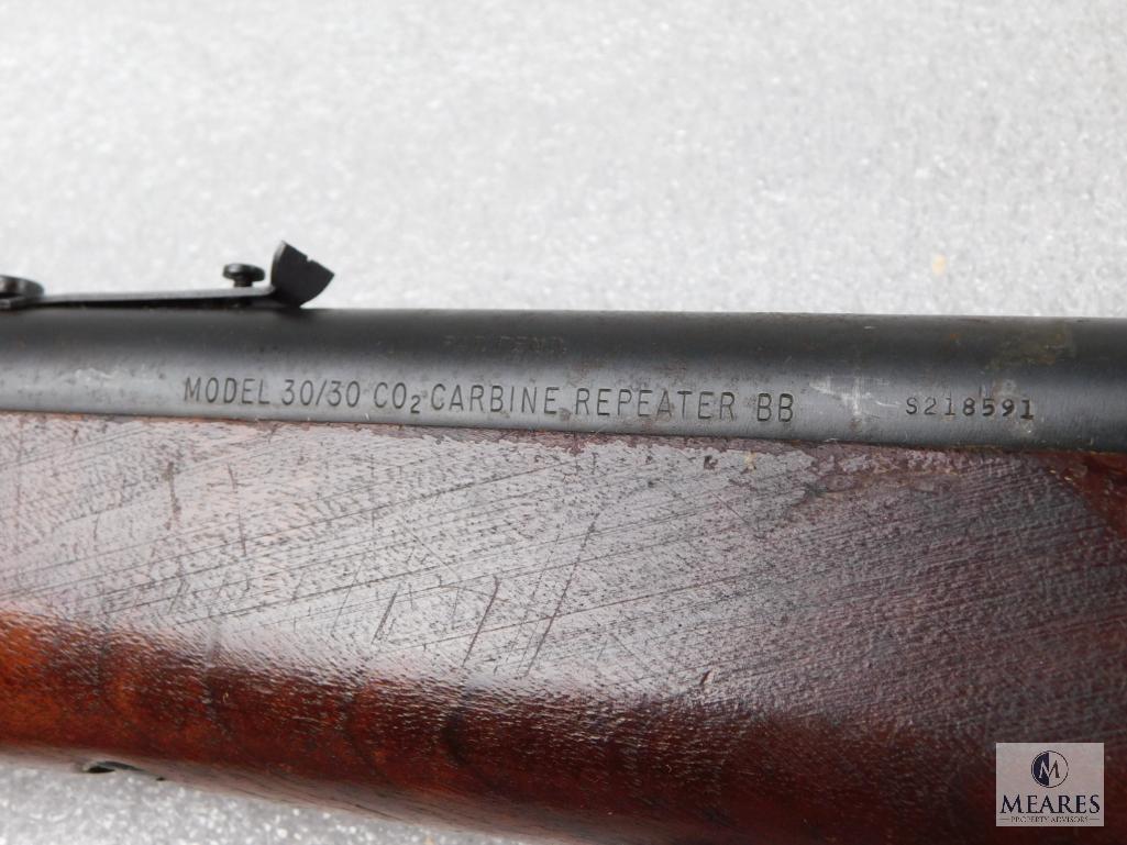 Benjamin Air Rifle Model 30/30 CO2 Carbine Repeater BB Rifle