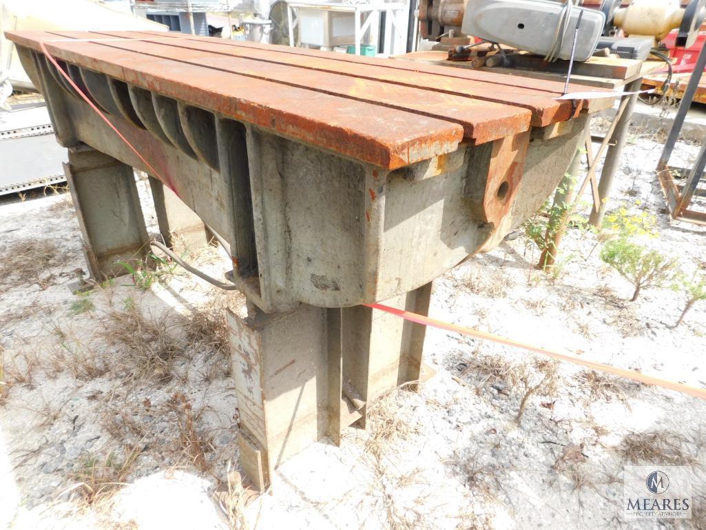 Large Lot of Metal - Rack, Work Tables, Contents