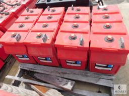Pallet of Locomotive Battery Cores