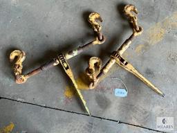 Group of Two Ratchet Chain Binders