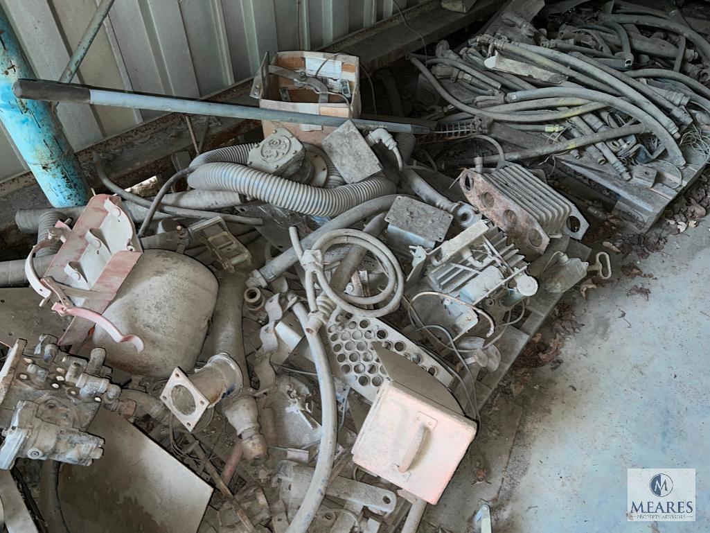 Contents of the Rear of the Paint Shop