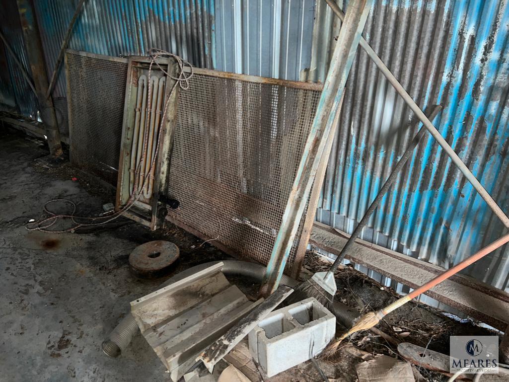 Contents of the Rear of the Paint Shop