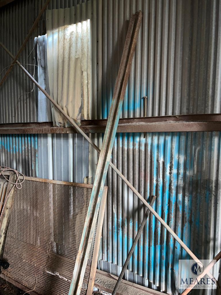 Contents of the Rear of the Paint Shop