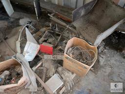Contents of the Rear of the Paint Shop
