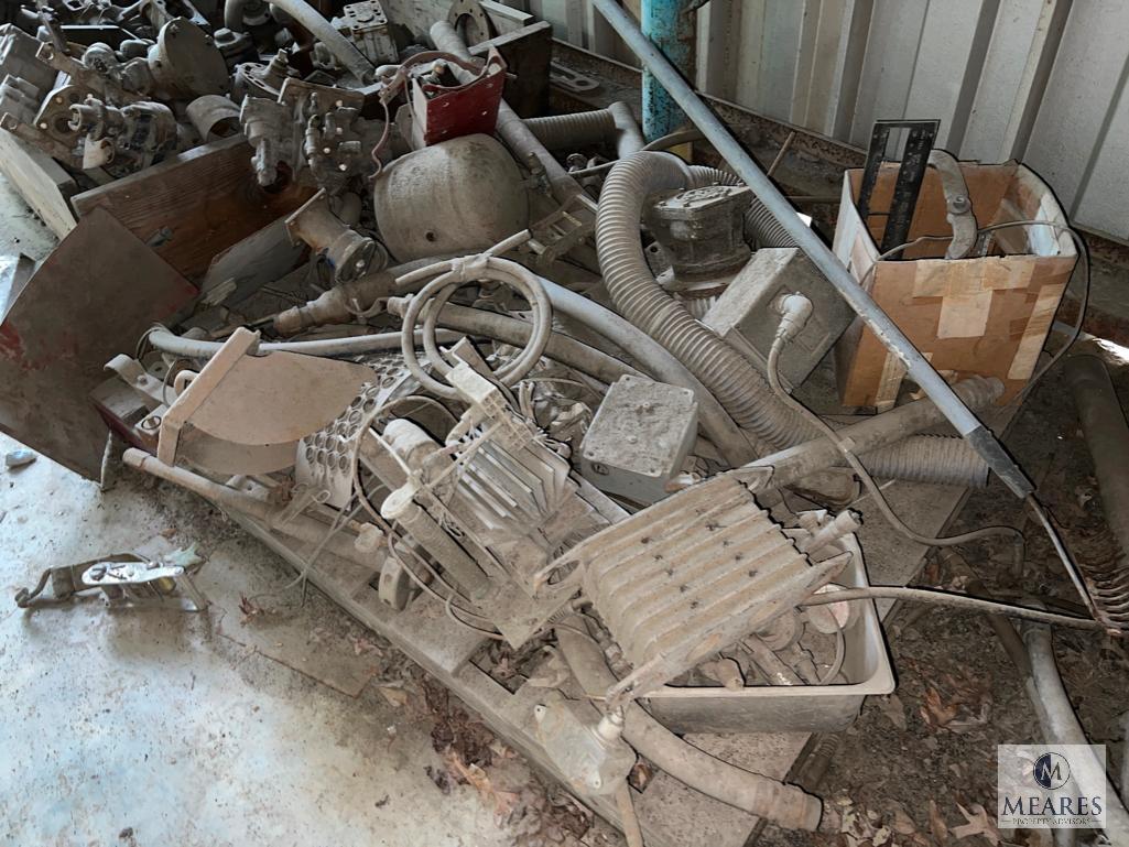 Contents of the Rear of the Paint Shop