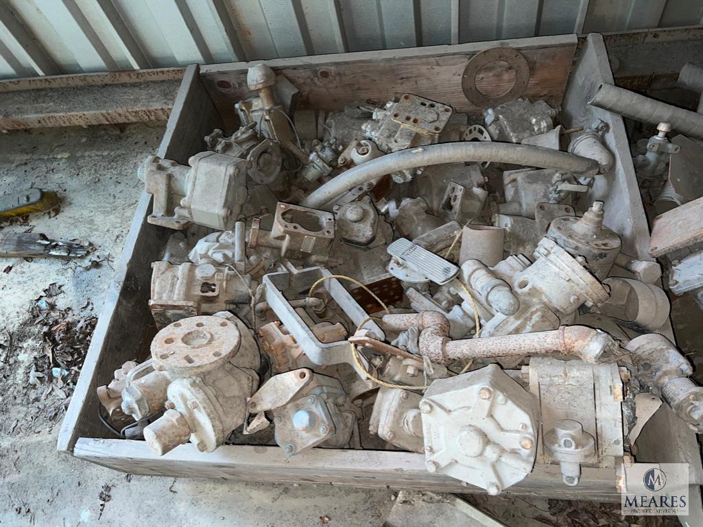 Contents of the Rear of the Paint Shop