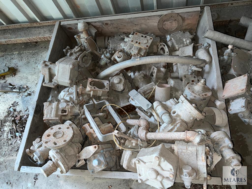 Contents of the Rear of the Paint Shop