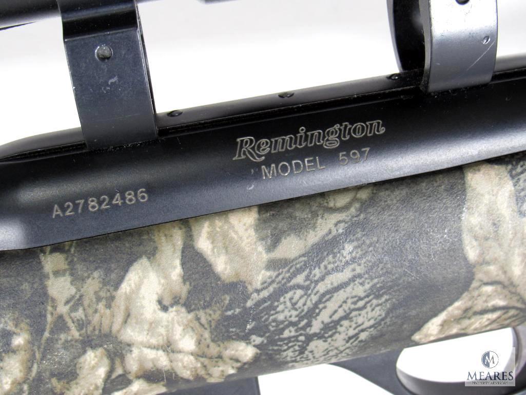 Remington 597 .22LR Semi-Auto Rifle With Tasco Scope