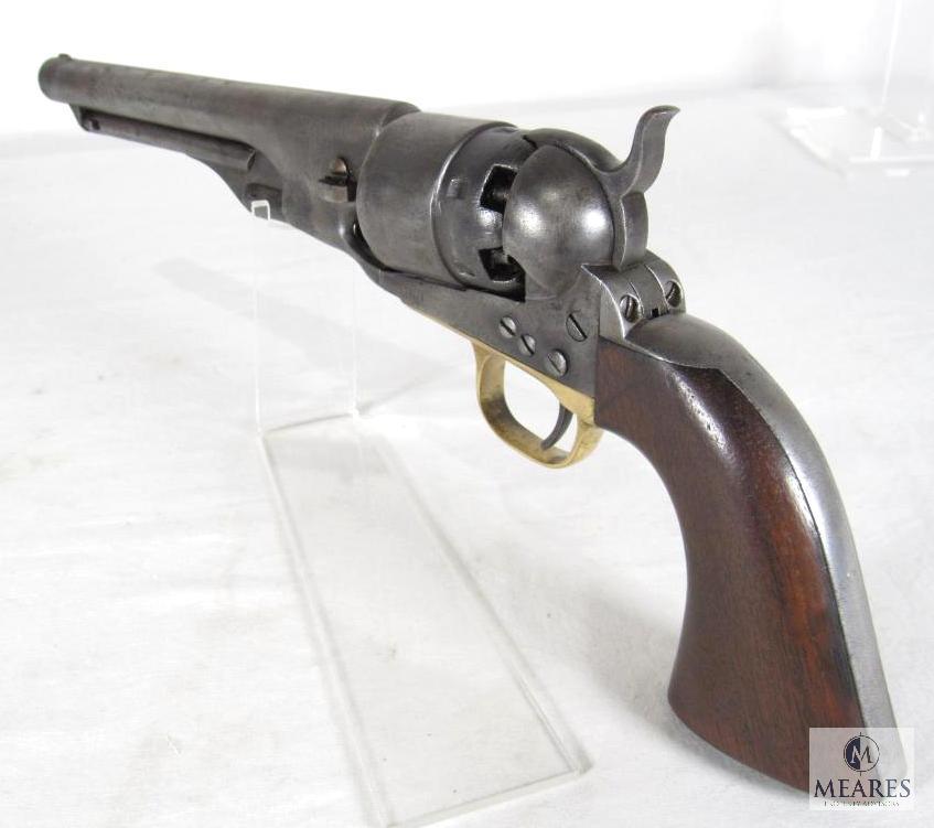 Confederate Soldier's Black Powder Colt Army .44 Cal Revolver and Sword With Scabbard